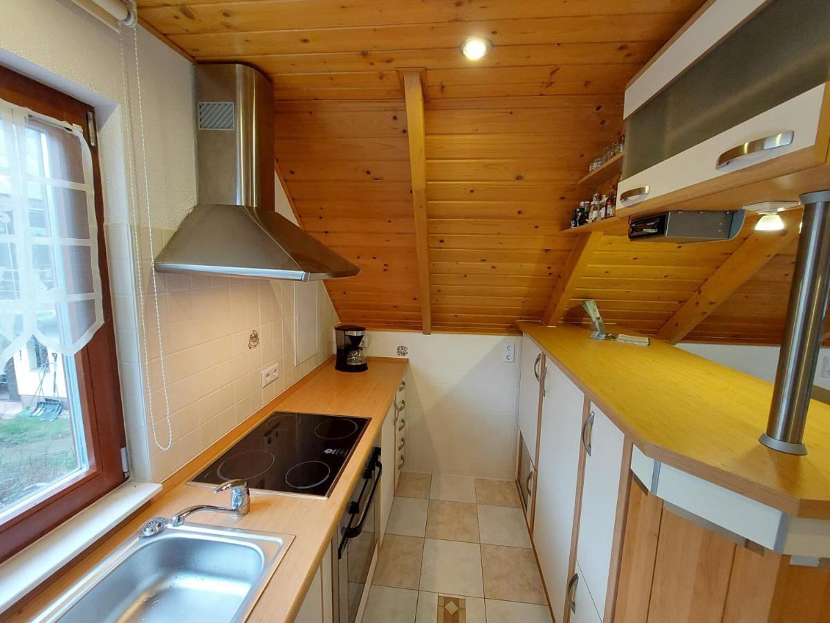 Ferienwohnung Zur Saaleaue Wettin Exteriör bild